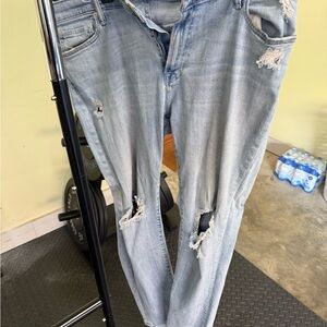 Abercrombie & Fitch Light Blue Denim Jeans